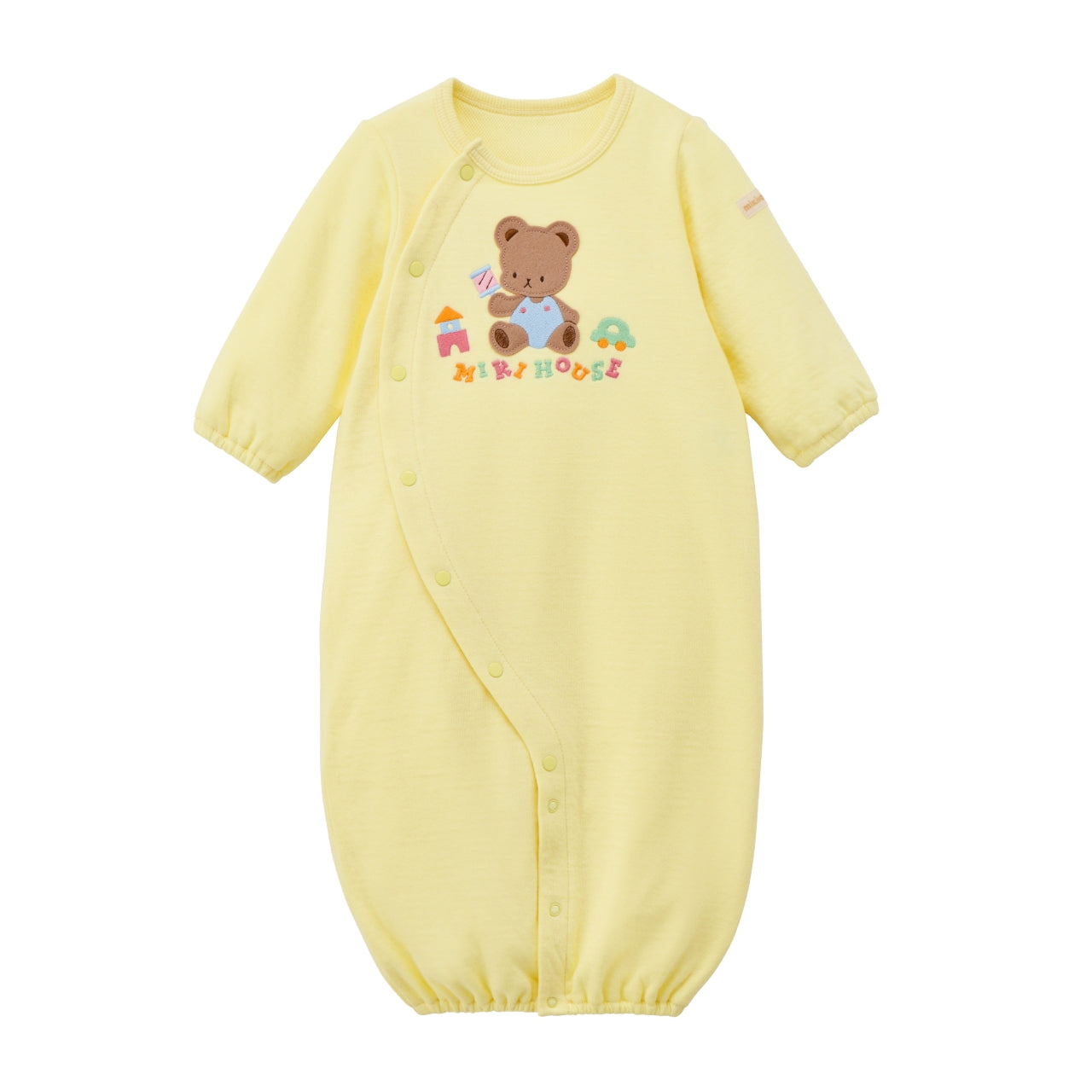 MIKI HOUSE Bear Convertible Newborn All-in-One