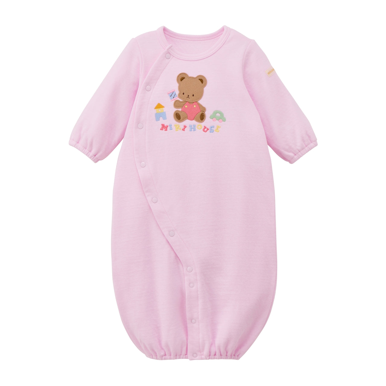 MIKI HOUSE Bear Convertible Newborn All-in-One