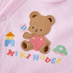MIKI HOUSE Bear Convertible Newborn All-in-One