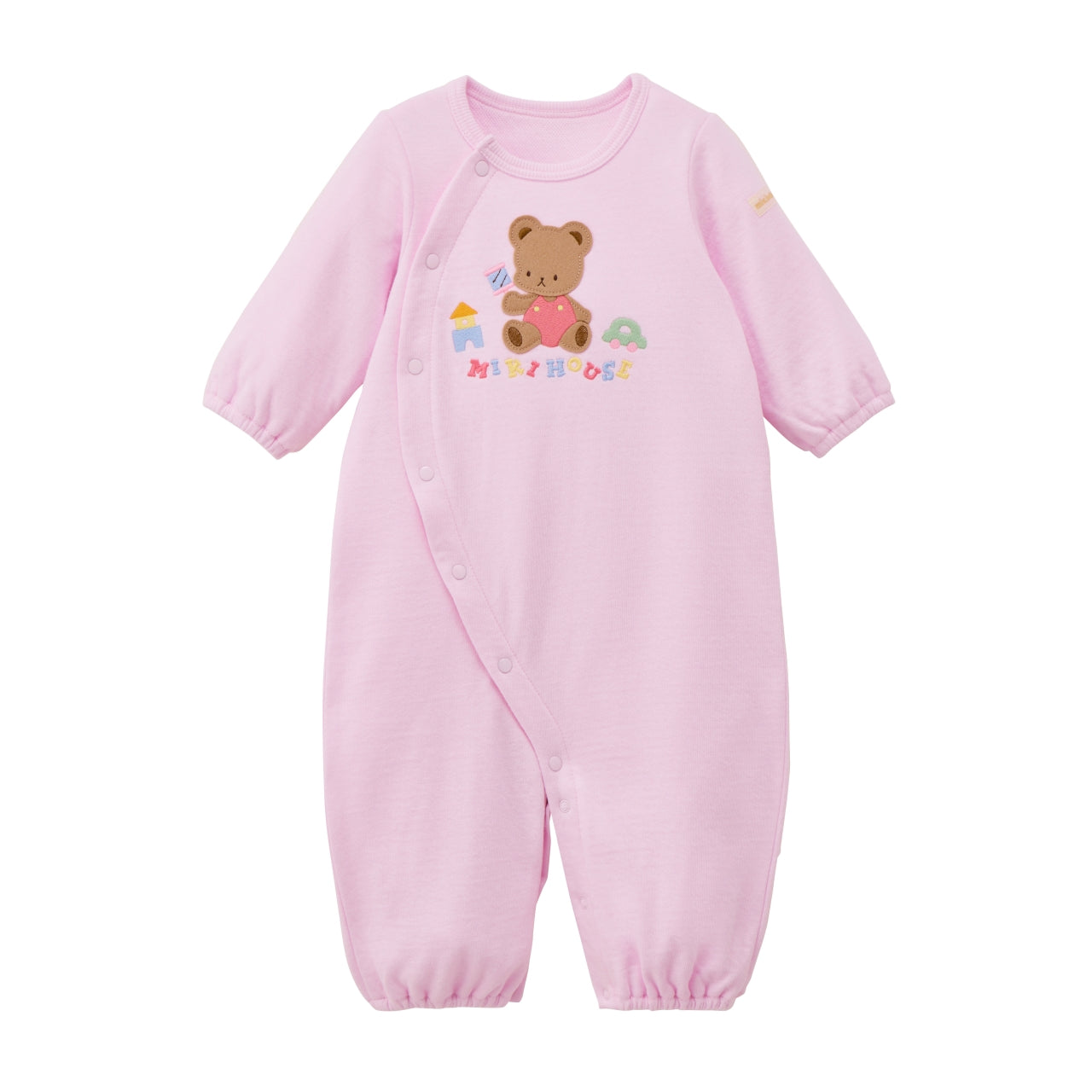 MIKI HOUSE Bear Convertible Newborn All-in-One