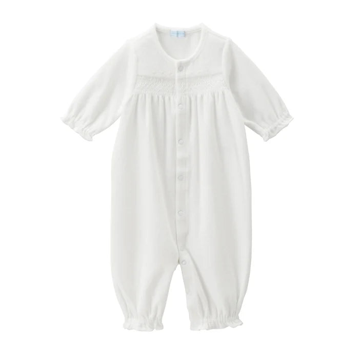 Convertible Velour Newborn All-in-One
