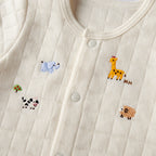 Quilted Two-Way Baby Onesie