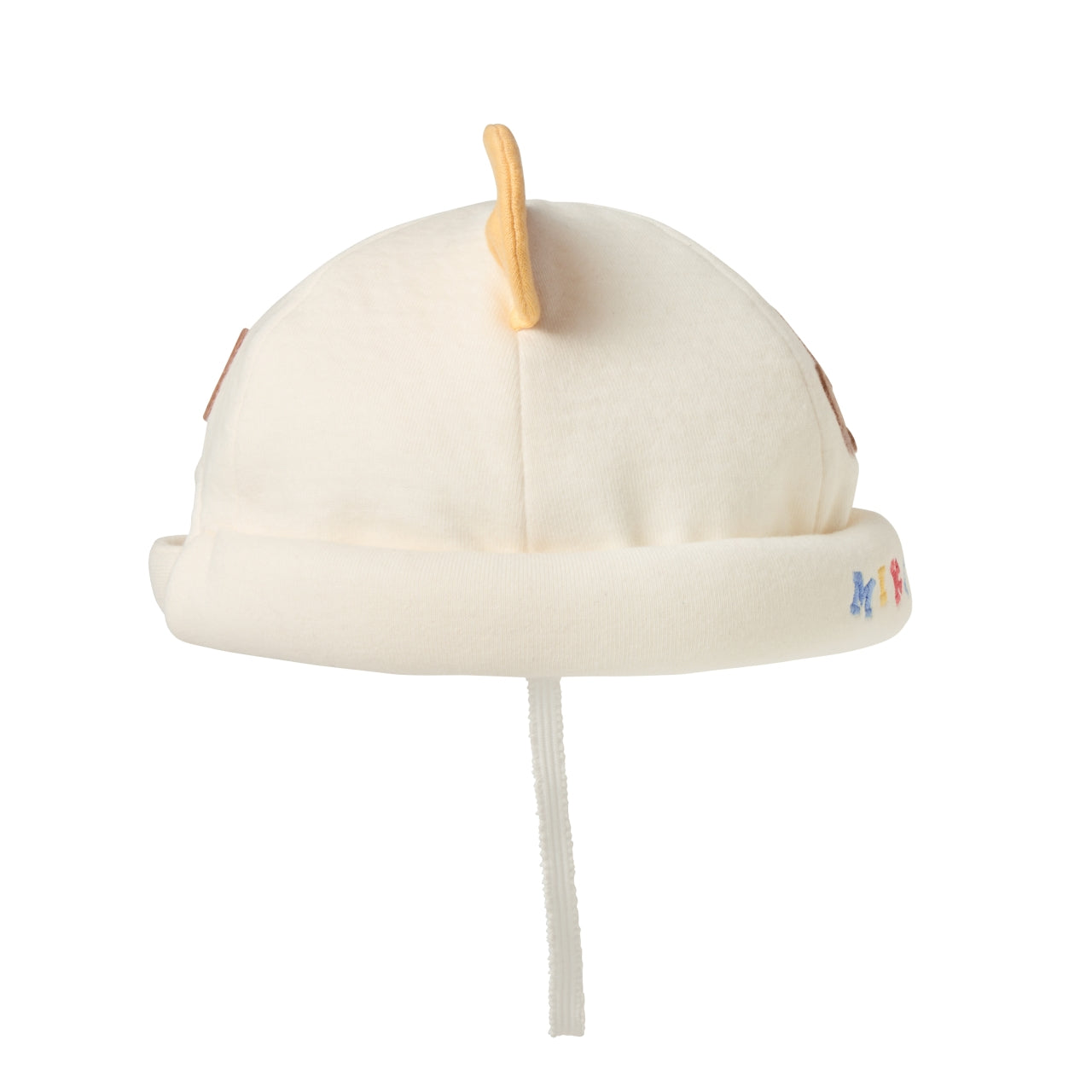 Bear-Ear Double-Layer Cotton Baby Hat (UV Protection)