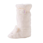 Long Microfur Bunny Booties