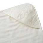 Ultra-Soft Untwisted Yarn Knit Baby Swaddle