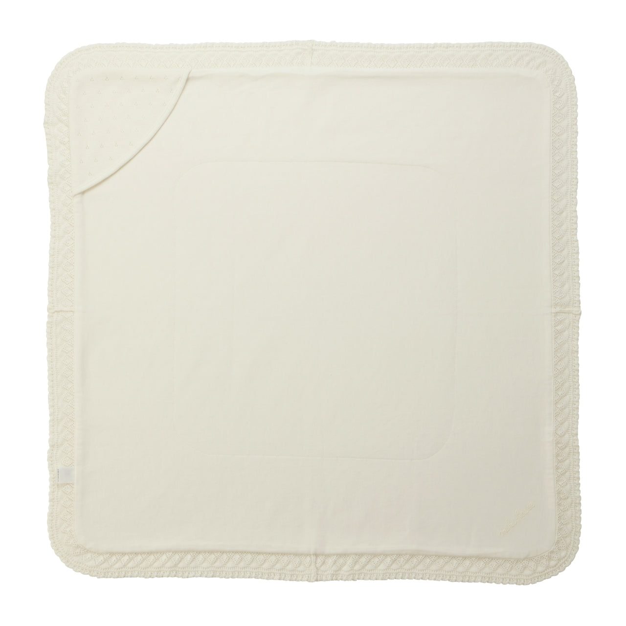 Openwork Lace Afghan Baby Swaddle