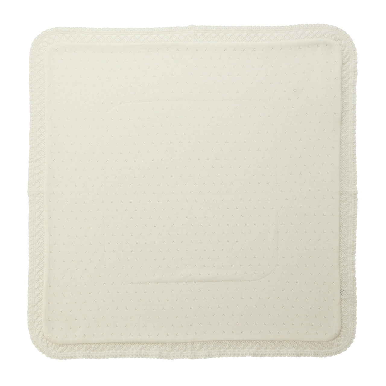 Openwork Lace Afghan Baby Swaddle