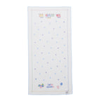 Two-Piece Gauze Towel Set (Stars and Mount Fuji motif)