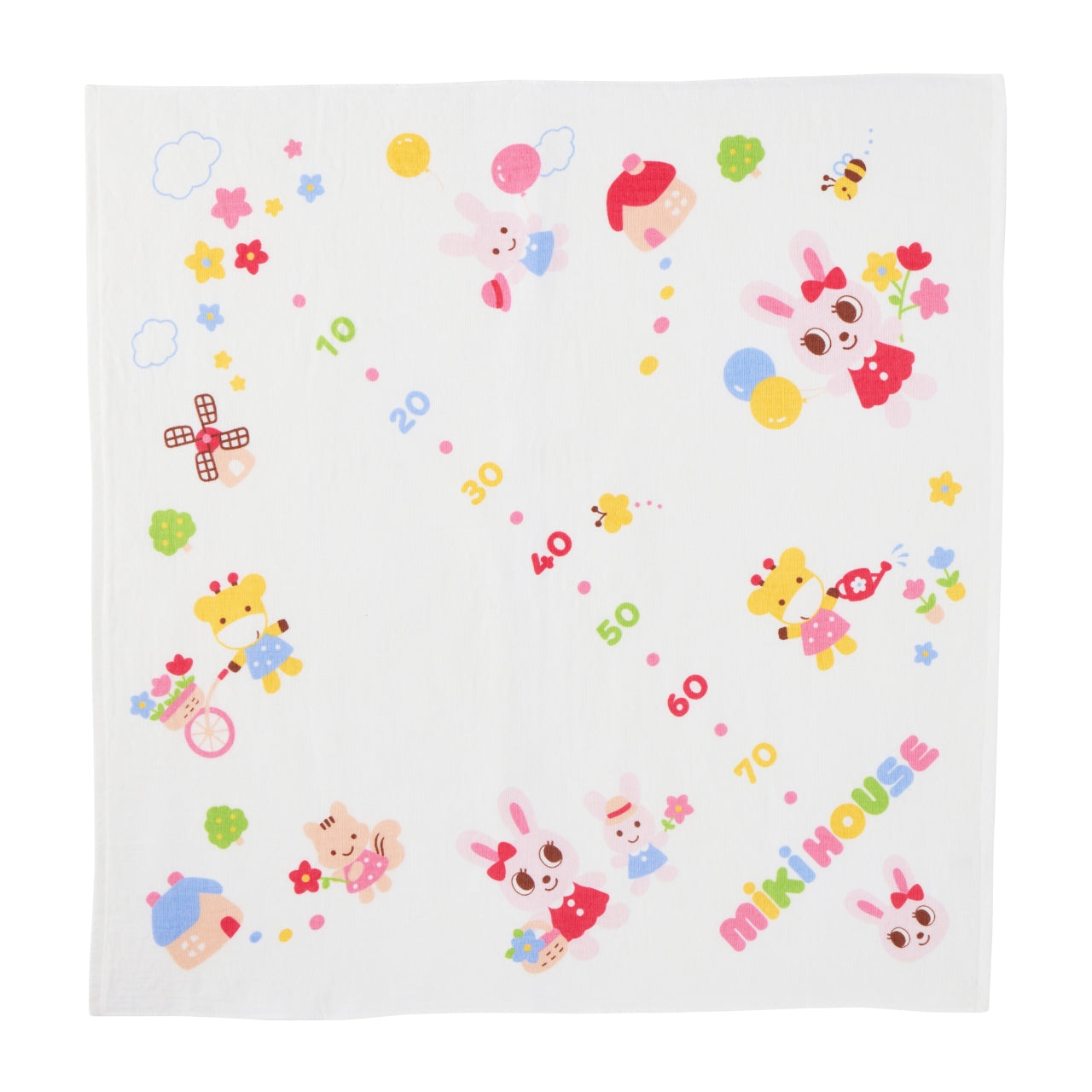 Measure Me Pucchi Usako Gauze Bath Towel