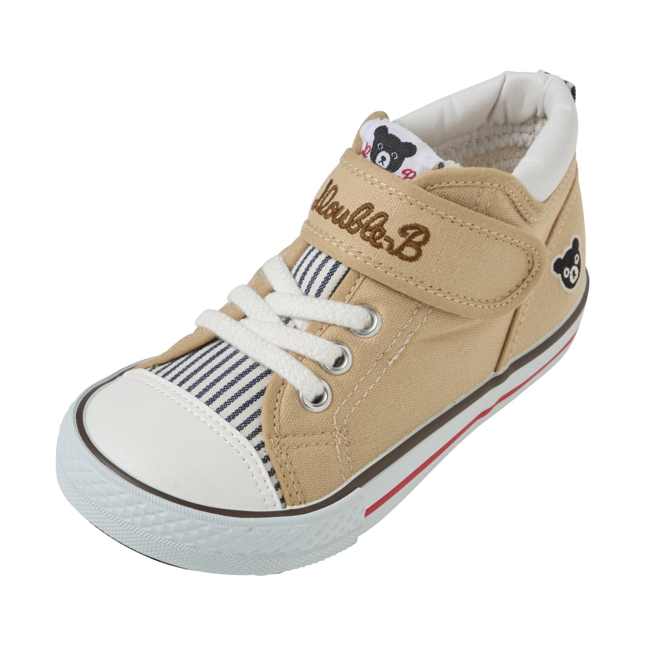 Double_B Hickory Striped Kids Sneakers