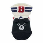 Double_B 3D Black Bear Baby Socks