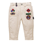 Double_B Back-Satin Utility Painter Trousers