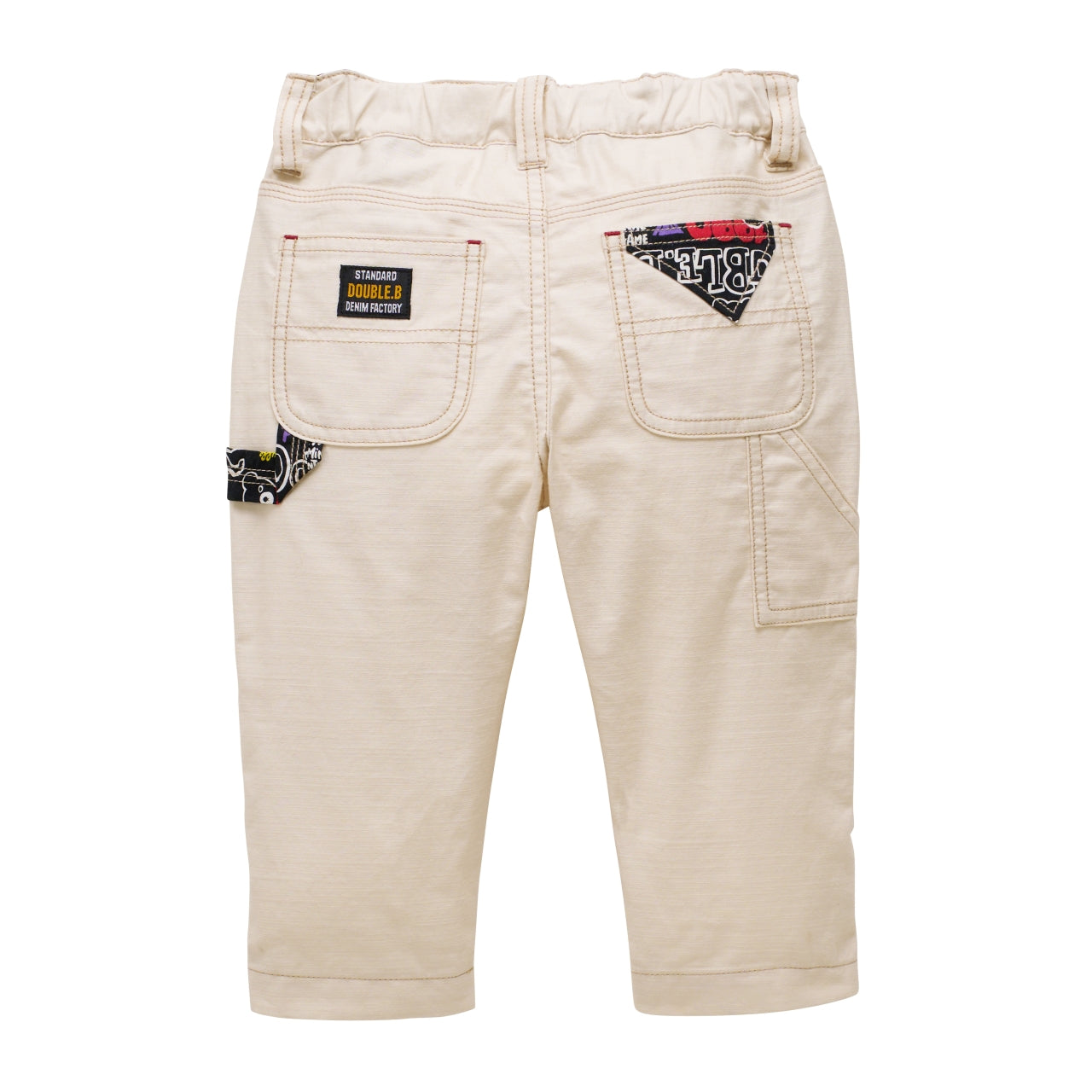 Double_B Back-Satin Utility Painter Trousers