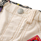 Double_B Back-Satin Utility Painter Trousers