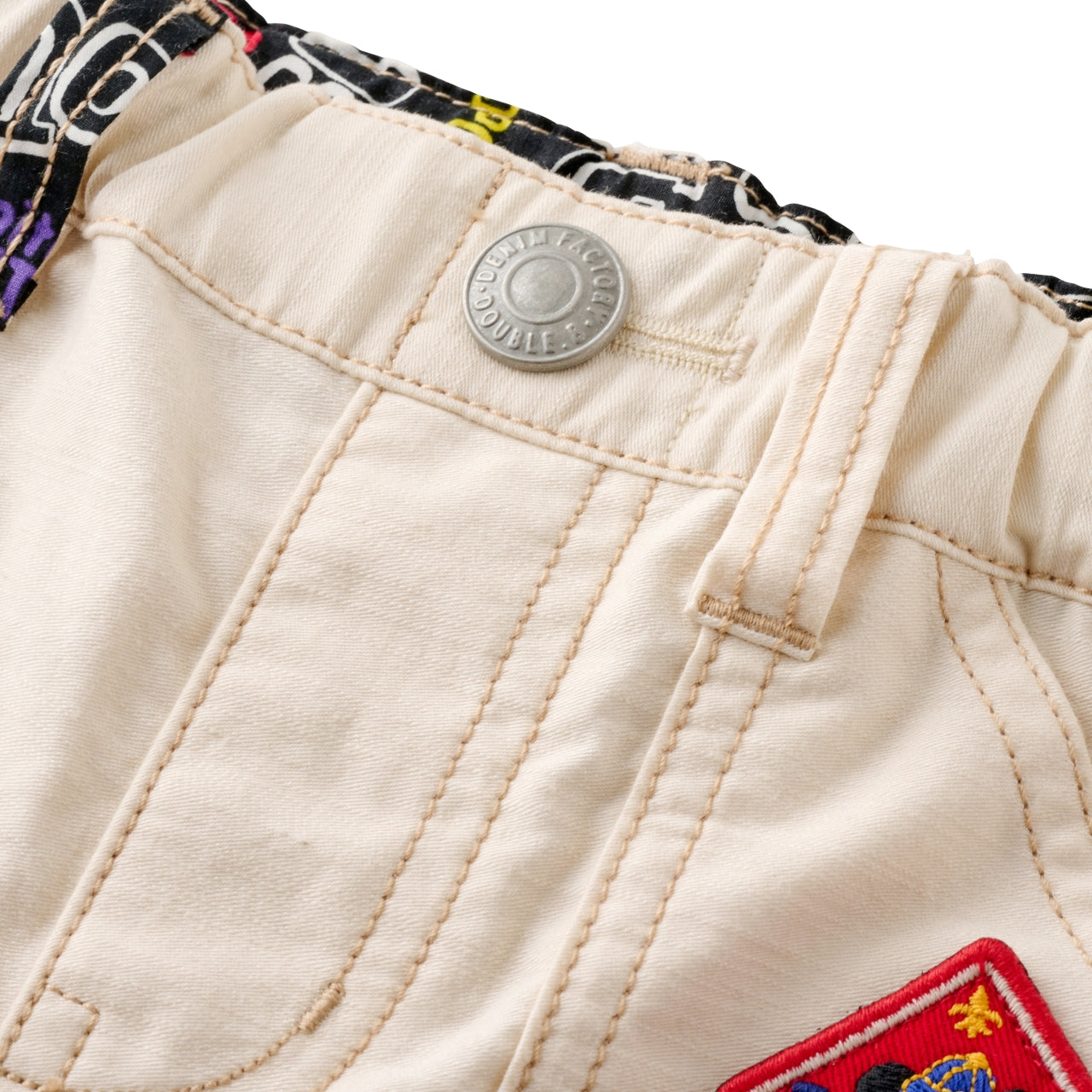 Double_B Back-Satin Utility Painter Trousers