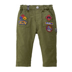 Double_B Back-Satin Utility Painter Trousers