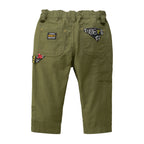 Double_B Back-Satin Utility Painter Trousers
