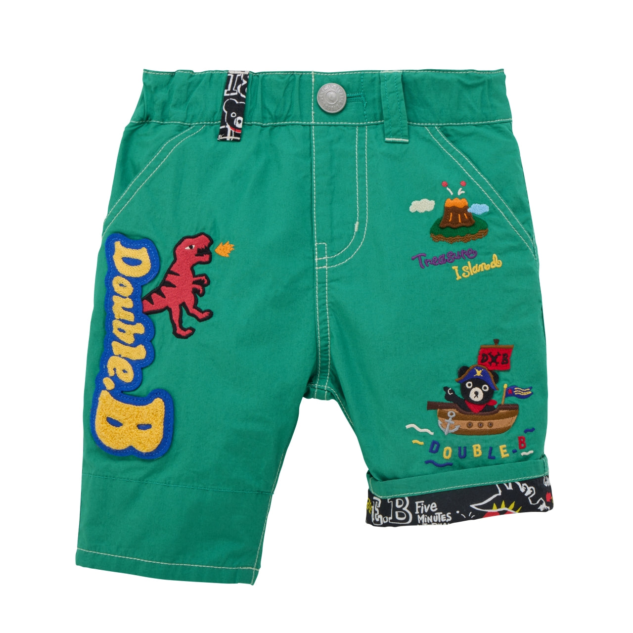 Double_B "Dino-Pirate" Shorts