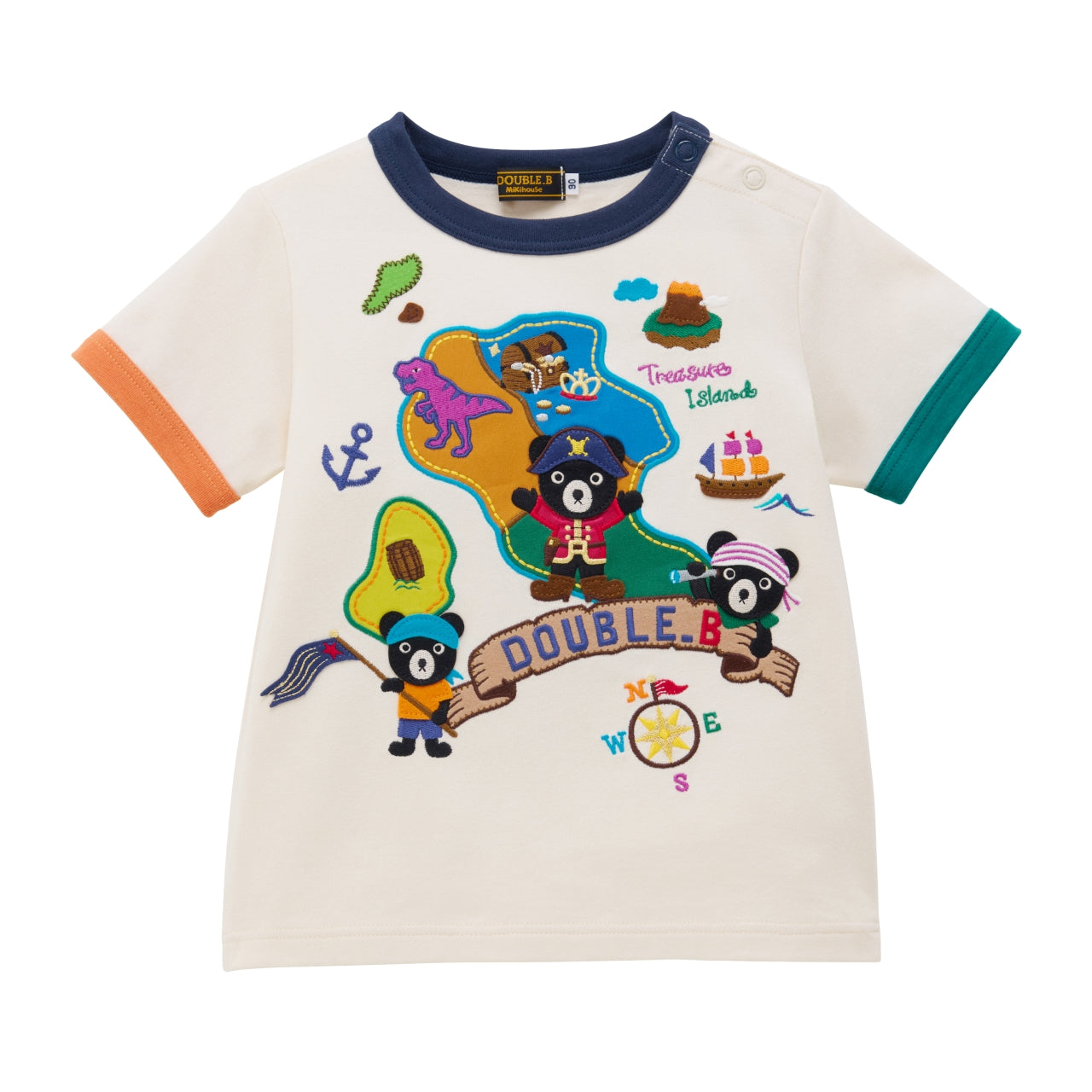 Double_B "Dino-Pirate" Short-Sleeve Tee