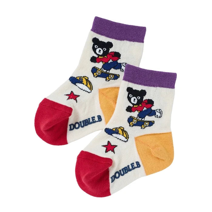 DOUBLE_B STREET RIDE Skateboard Socks