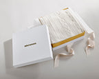 Miki House Original Pure Cashmere Cable Knit Blanket