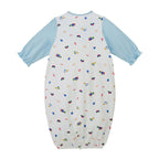 Animal Print Convertible Newborn Coverall