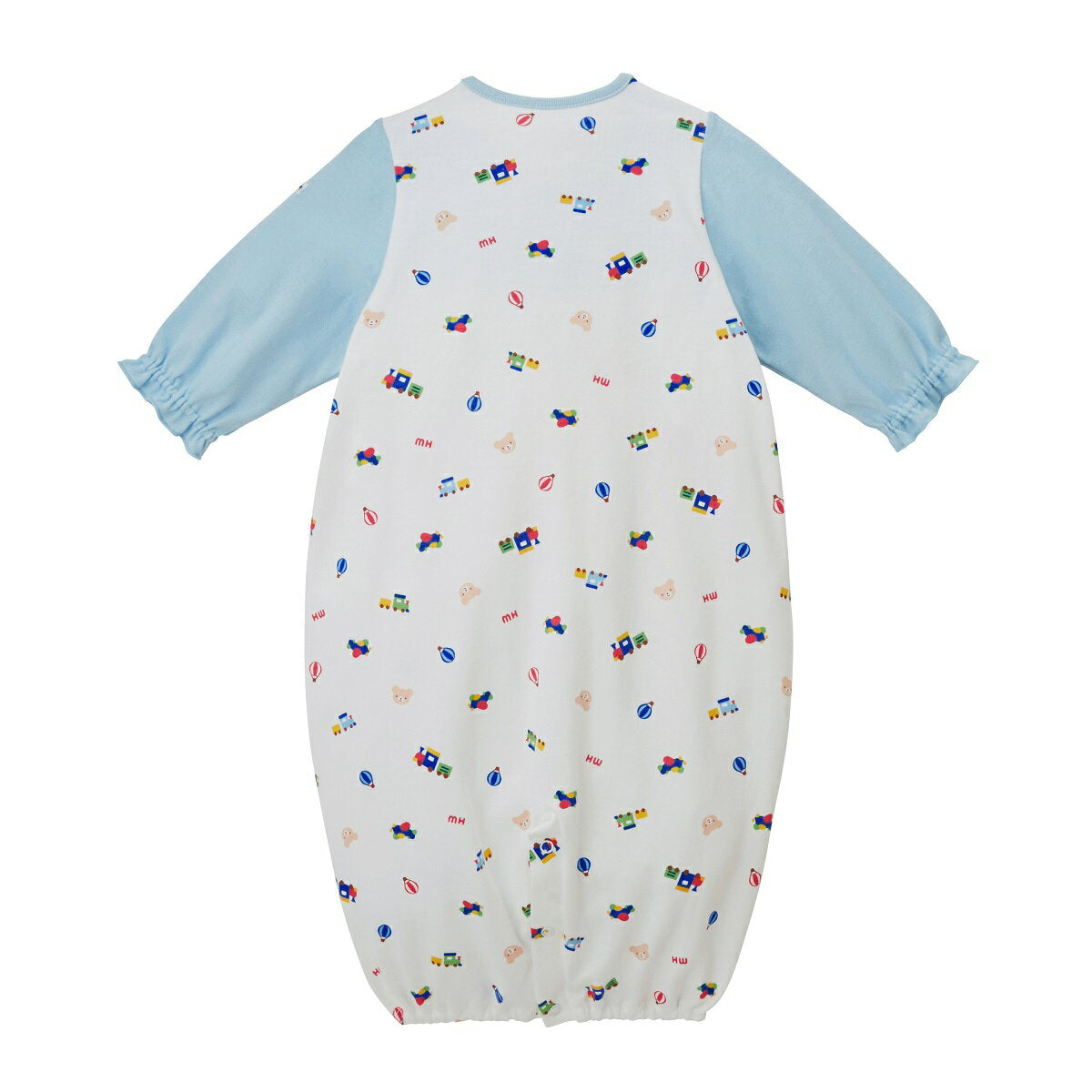 Animal Print Convertible Newborn Coverall