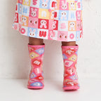 Usako Colour Blocks Rain Boots