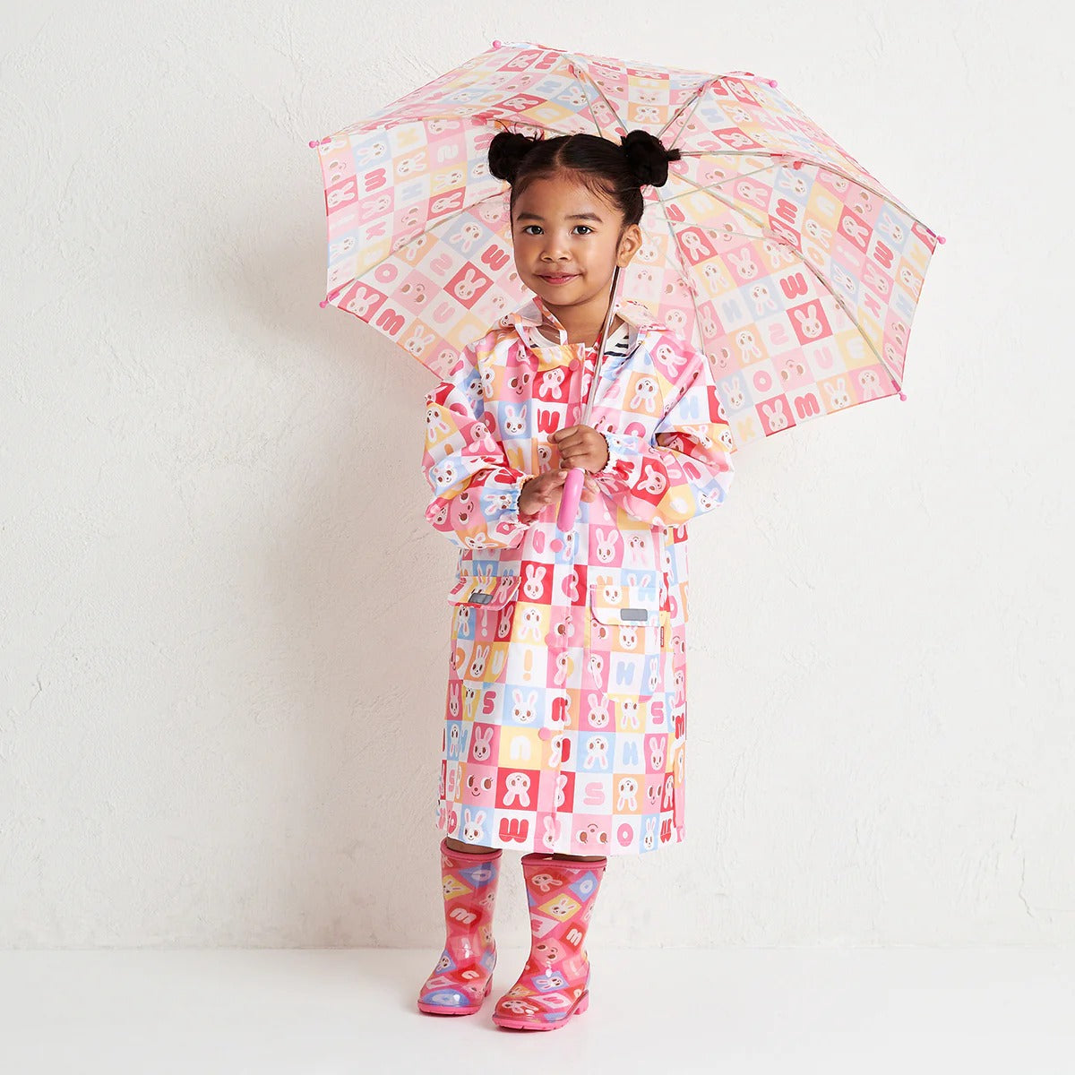 Usako Colour Blocks Rain Boots