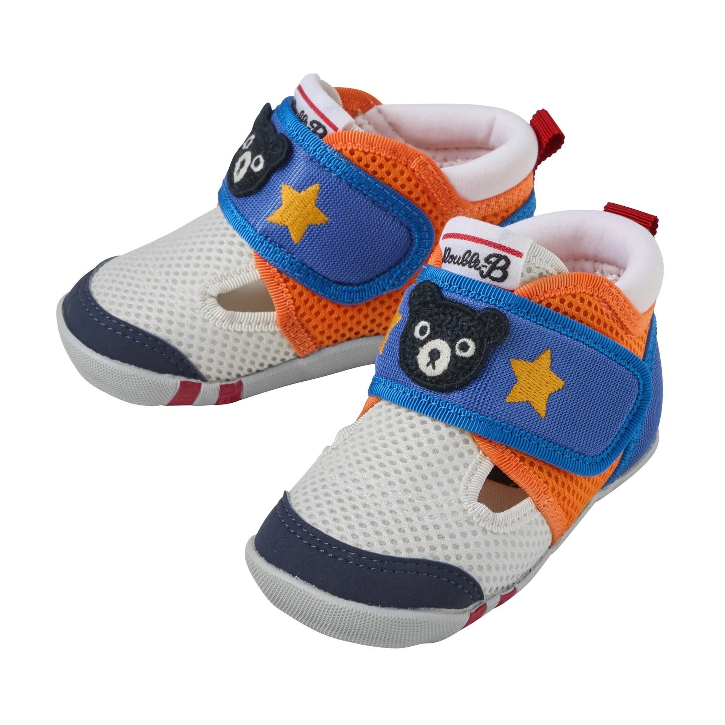 Double_B Double Russell Mesh First Shoes