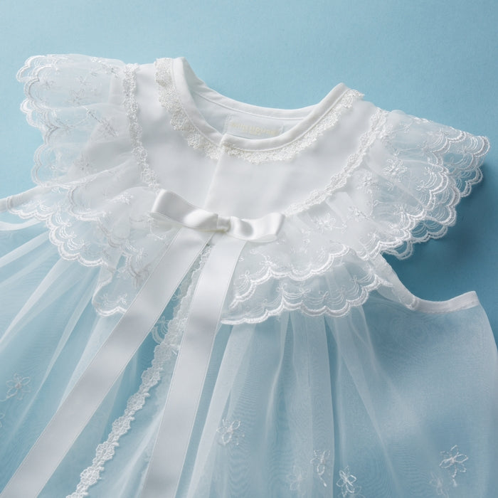 Newborn Year-Round Ceremony Dress Set (3-Piece / Boxed)