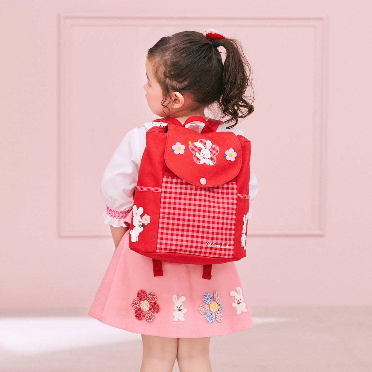 Chieco Saku Lucky Clover Canvas Backpack