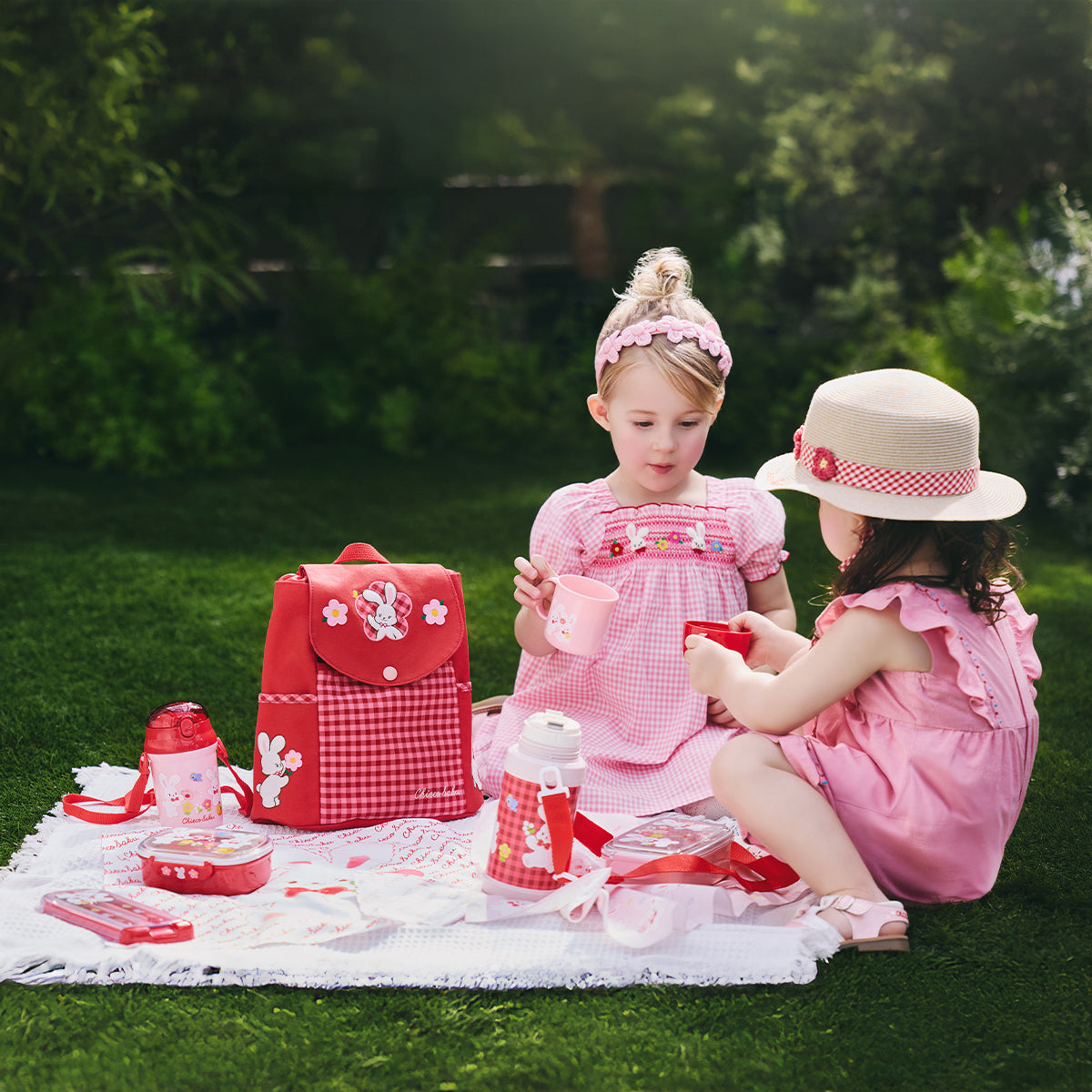 Chieco Saku Lucky Clover Canvas Backpack