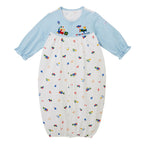 Animal Print Convertible Newborn Coverall