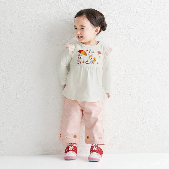 Usako Embroidered Ankle-Length Trousers