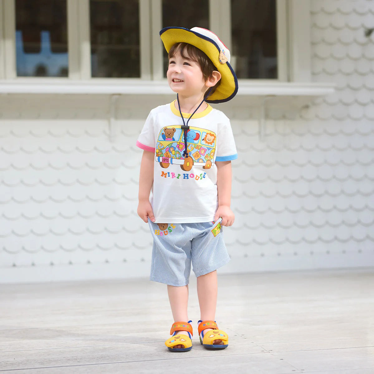 Animal Bus Embroidery Tee