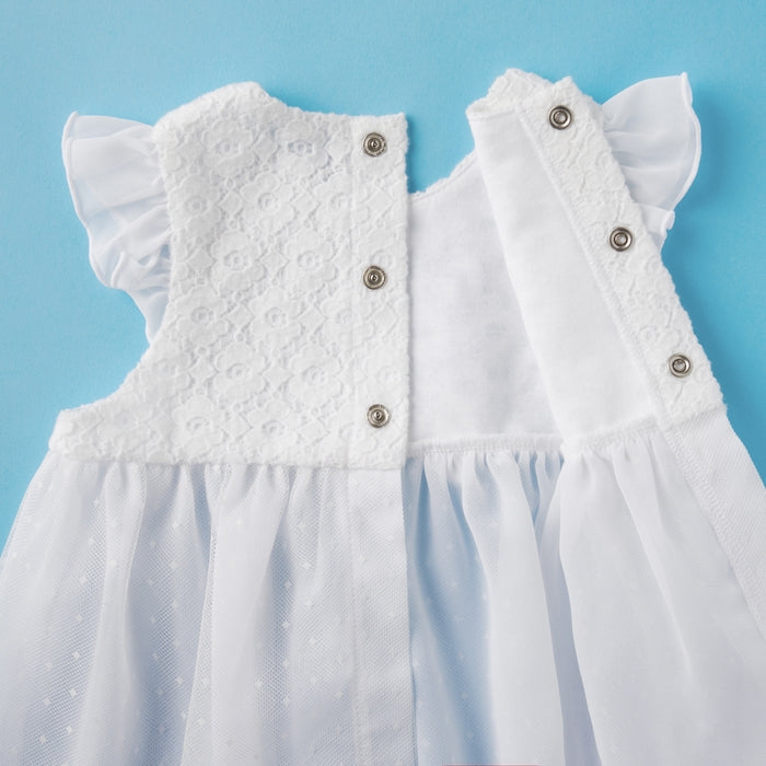 Newborn Year-Round Ceremony Dress Set (3-Piece)
