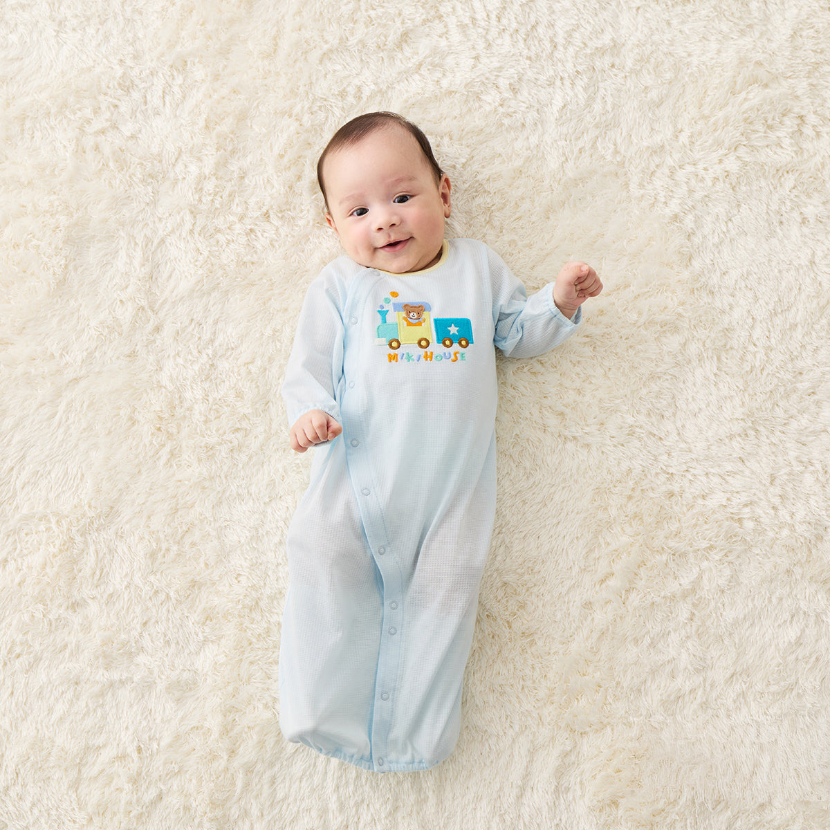 2-Way Premium Cotton Suit with Playful Bear and Bunny Motifs