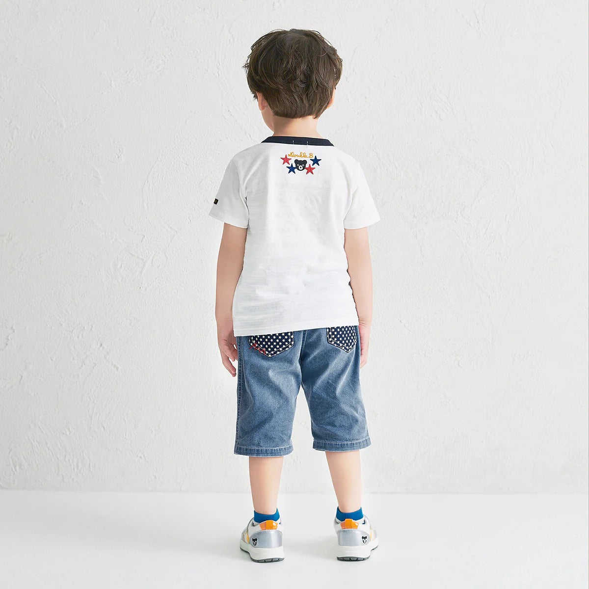 Double Raschel Sneakers for Kids - Silver Breeze