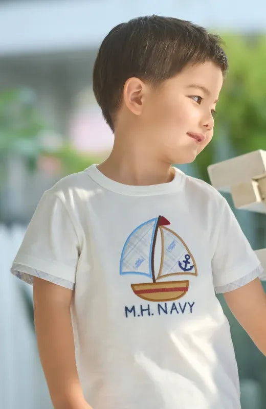 Classic Check Seaside Story T-Shirt