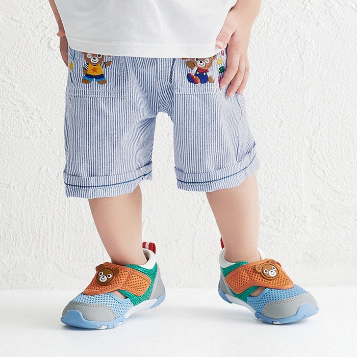 Classic Bear Collection Embroidered 6-Length Pants