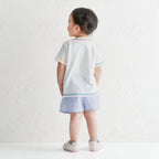 Usako Summer Garden Embroidered Shorts