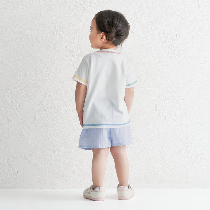 Usako Summer Garden Embroidered Shorts
