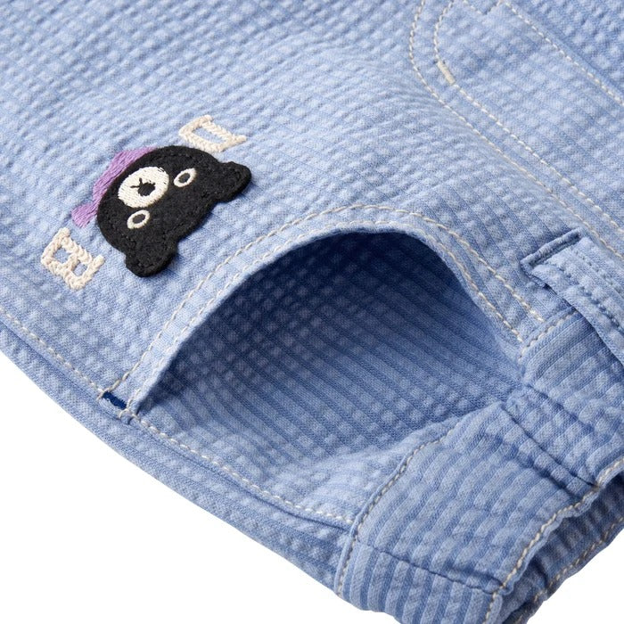 Double_B Everyday Cool-Comfort Seersucker Stripe Shorts
