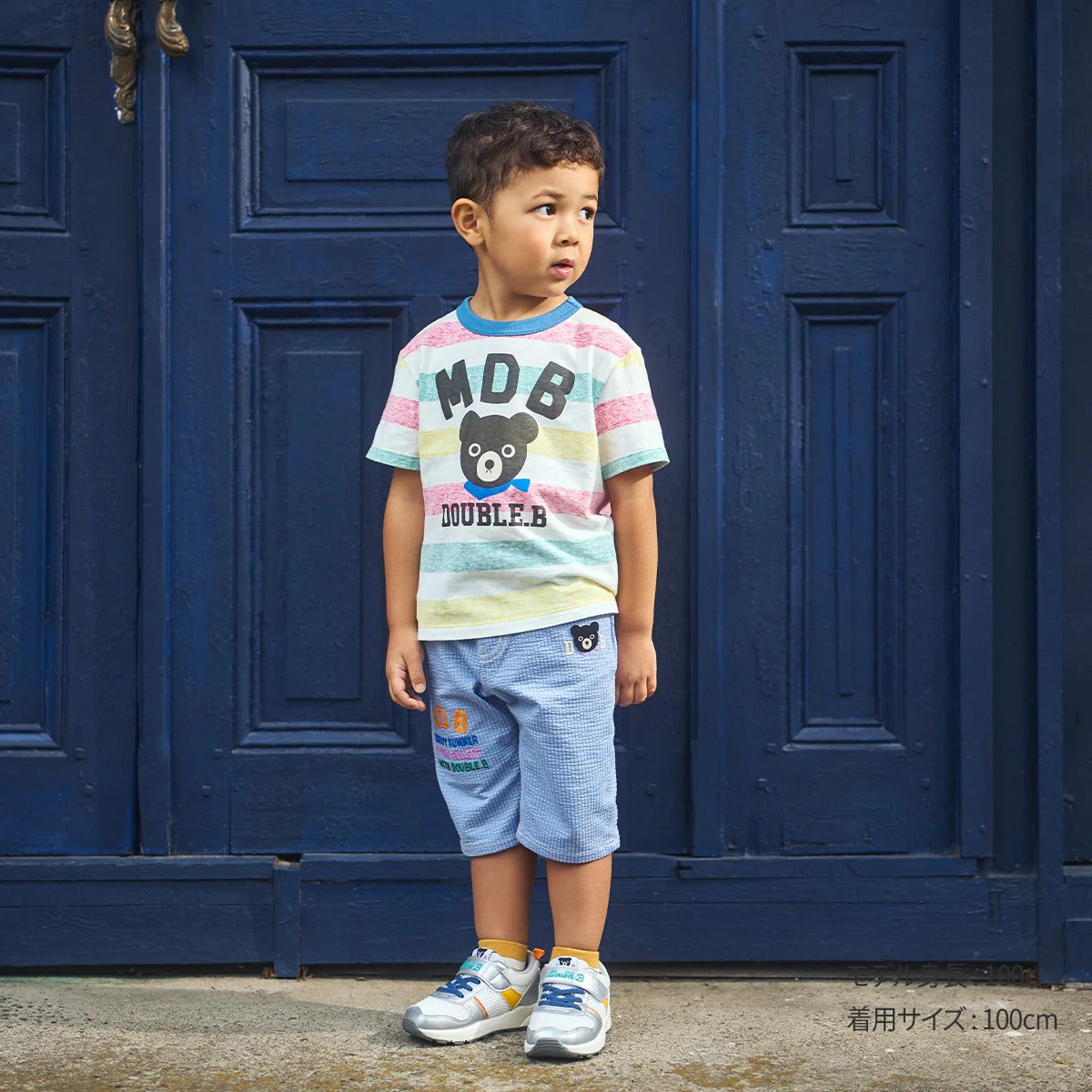 Double_B Everyday Cool-Comfort Seersucker Stripe Shorts