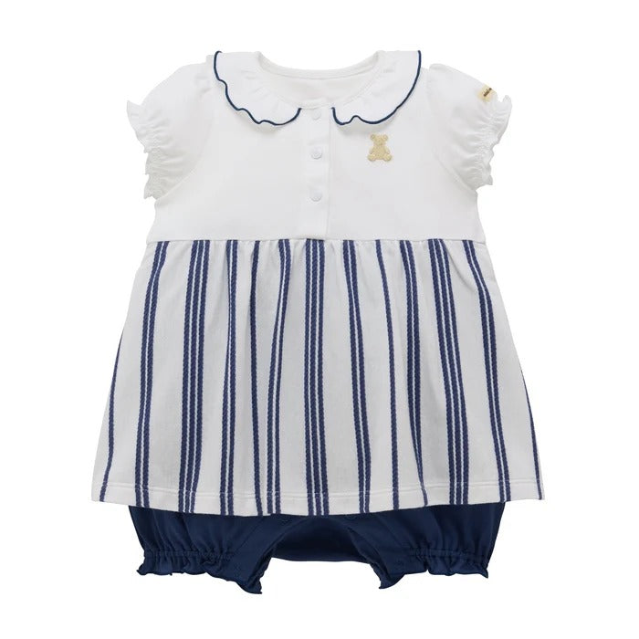 Dress-Style Layered Shortall