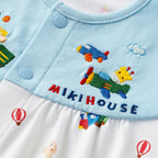 Animal Print Convertible Newborn Coverall