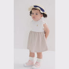 Elegant Straw-Style Ribbon Hat