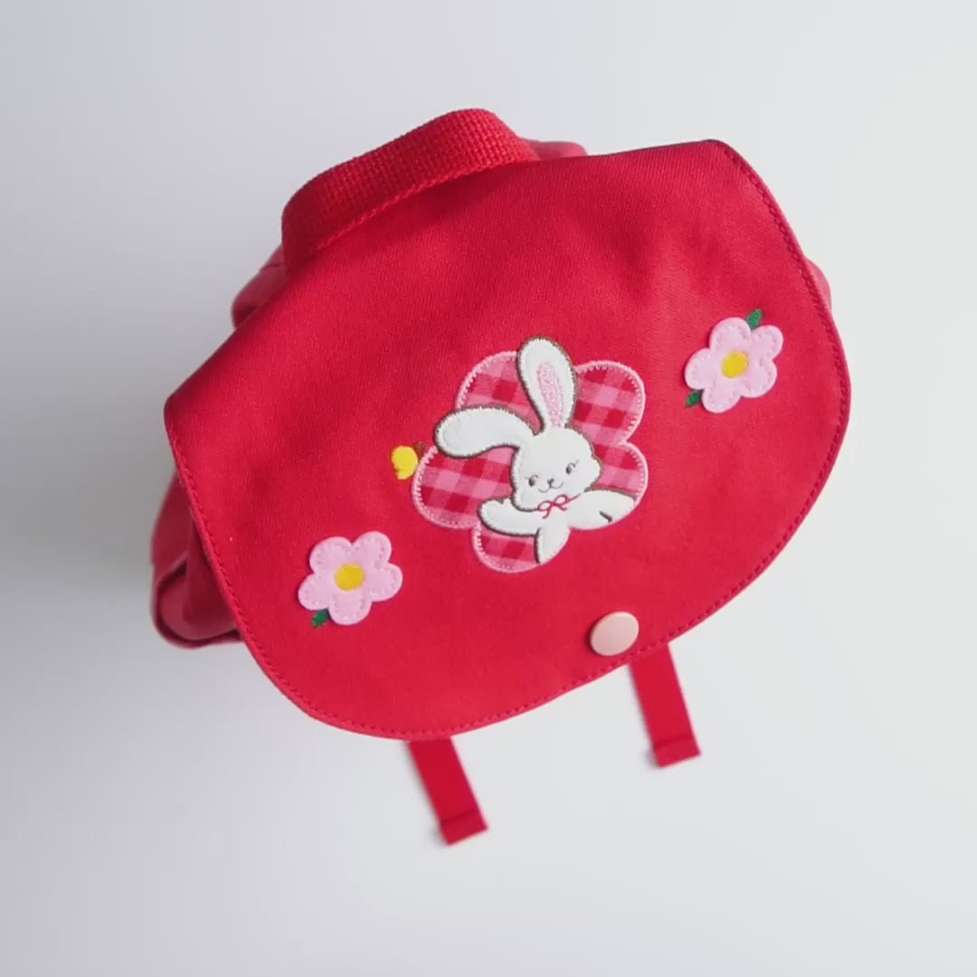 Chieco Saku Lucky Clover Canvas Backpack
