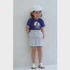 MIKI HOUSE Plaid Cap (UV Protection)